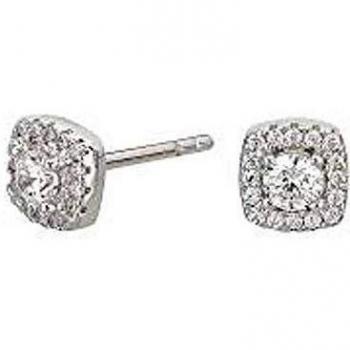 Pendientes Rosetón Inseparable Plata ITEMPORALITY SEA-101-017-UU