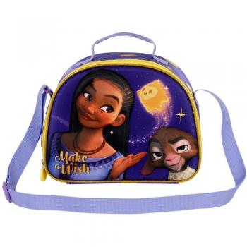 Bolsa Portameriendas 3D Wish Disney 20x25,5x10cm