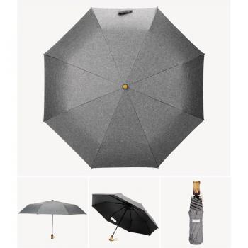 Paraguas Bambú Mujer Automático