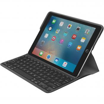 Logitech Create Custodia Tastiera Wireless Retroilluminata per iPad Pro 9,7, Nero, IT