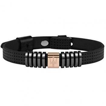 Pulsera ajustable Maserati Jewels en pvd gris