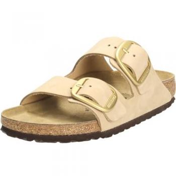 Birkenstock Sandalias Arizona Beige con Cierre Grande