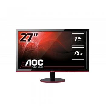 AOC G2778VQ Monitor Gaming da 27, FHD, 1920x1080, 75Hz, 1 msec, Speaker, D-Sub, HDMI, DP, Nero