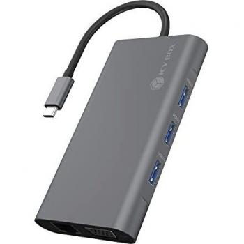 IB-DK4040-CPD Cablato USB 3.2 Gen 1 (3.1 Gen 1) Type-C Antracite, Nero