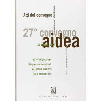 La riconfigurazione dei processi decisionali nel quadro evolutivo...