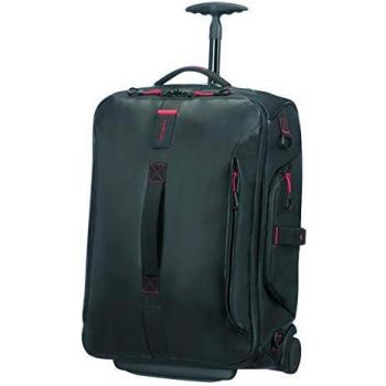 Samsonite Paradiver Light Bolsa de Viaje con Ruedas, S (55Cm-51 L), Negro