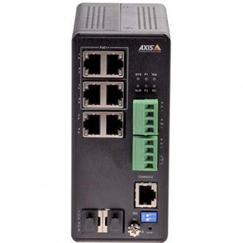 Axis 01633-001 switch di rete Gestito Gigabit Ethernet (10/100/1000) Supporto Power over (PoE) Nero