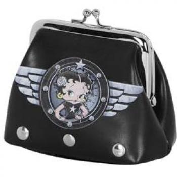 Monedero Betty Boop Motor Love con Clip de Plata