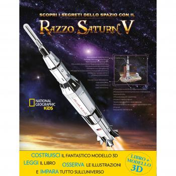 Scopri i segreti dello spazio con il razzo Saturn V. Ediz. a colori. Con gadget