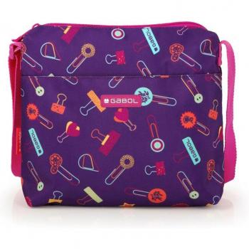GABOL BOLSO INFANTIL DIARY MORADO 22x7x18 Cms