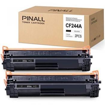 PINALL Toner compatibile HP CF244A 44A per HP Laserjet MFP M28w M28a Pro M15w M15a M29w M16a M16w (2 Nero)