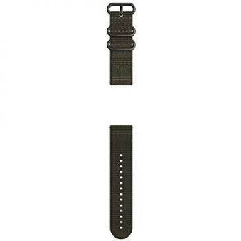 Suunto Traverse Alpha Foliage Textile Strap Correa de Silicona, Unisex, Verde (Follaje), Talla Única