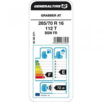 Grabber AT 265/70 R16 112T