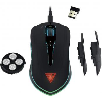 GAMDIAS Top Mouse Gaming HADES M1, wireless e ottico, 10800 DPI, nero