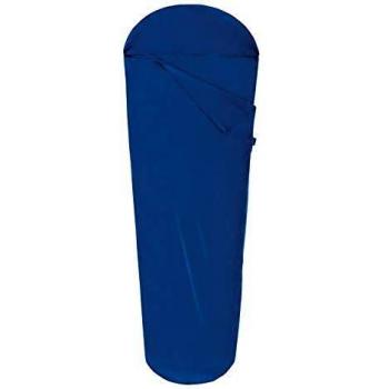 Ferrino SLEEPINGBAG LENZUOLO Pro Liner Mummy Saco de Dormir Tiempo Libre y Senderismo, Adultos Unisex, Azul (Blue), Talla Única