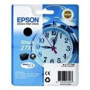 Epson Alarm clock Cartridge Snooze Black Ink Durabrite Ultra 27XL