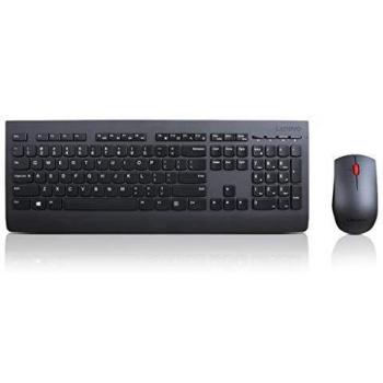 X30H56809 tastiera con mouse RF Wireless QWERTZ Tedesco Nero