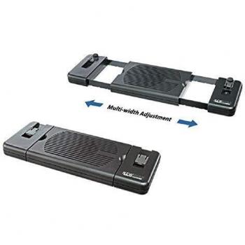 Newstar NSLC200 Laptop Cooler with 2 Large Fans and USB 2.0 Interface, Black