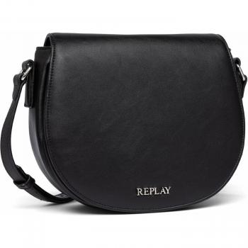 Replay Bolso Bandolera Negra