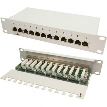 Patchpanel LogiLink 12P Cat6 NP0041