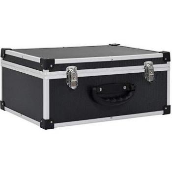 Custodia CD per 60 CD in Alluminio ABS Nero