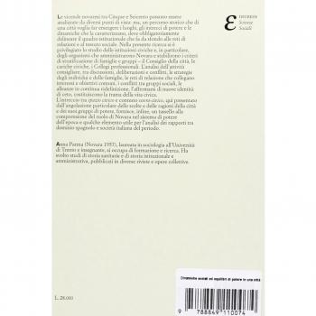 Dinamiche sociali ed equilibri di potere in una città del Cinquecento. Il caso novarese