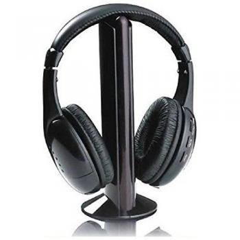 AKAI CW04 Headset Wireless con Radio FM e 5 Funzioni