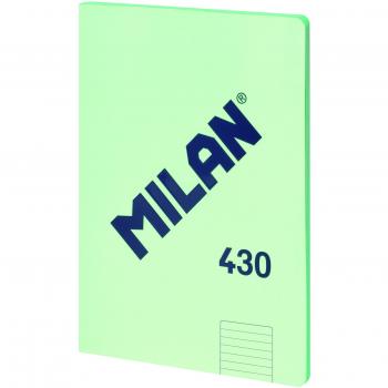 Milan libreta encolada formato A4 pautado 7mm