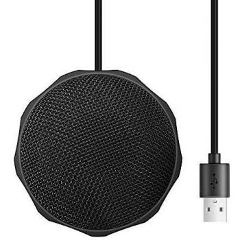 Microfoni per PC a Condensatore Omnidirezionali a 360 ° per Computer