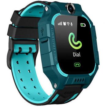 Eocici Kids Reloj Inteligente Verde y Azul – Impermeable, Video Llamadas y GPS