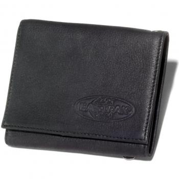 Eastpak Crew Single Tarjetero Leather Negro