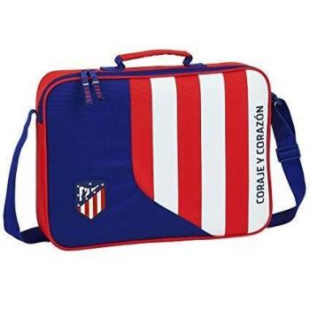 Bolso Maletín Cartera extraescolares niño Atlético de Madrid, Multicolor