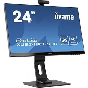 IIYAMA Monitor 24 LED IPS XUB2490HSUC-B1 1920x1080 FHD Tempo di Risposta 4 ms