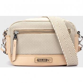 Pikolinos Bandolera Salinas Nectar Piel Vacuno Nylon Reciclado