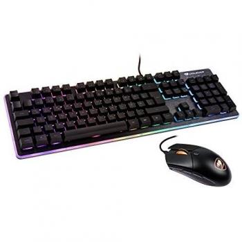COUGAR Gaming DEATHFIRE EX tastiera Mouse incluso USB QWERTZ Nero