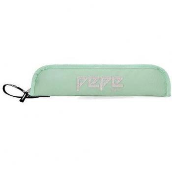 Pepe Jeans Uma Porta Flauta Verde 37x9x2 cms Poliéster