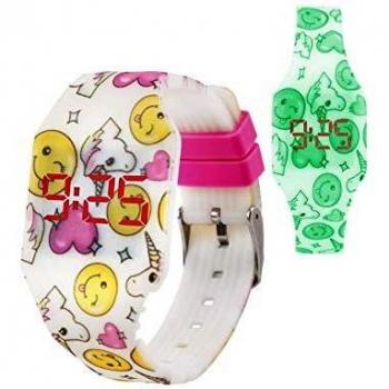 Reloj LED Digital Kiddus Unicornio