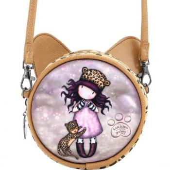 Bolso Bandolera Gorjuss Leopardo (13,5 x 5,5 x 13,5 cm)