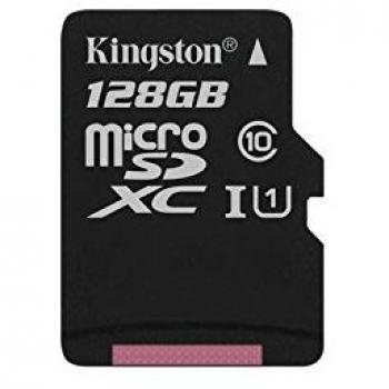 Kingston MicroSD 128 GB Classe 10 UHS‑I