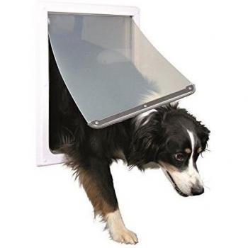 Trixie Puerta Perros 2 Posiciones, M-Xl, Blanco