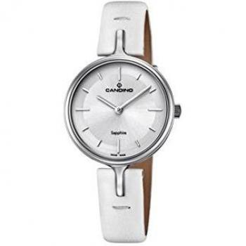 Reloj Candino C4648 Lady Elegance Caja de Acero Inoxidable 316L Gris Plata