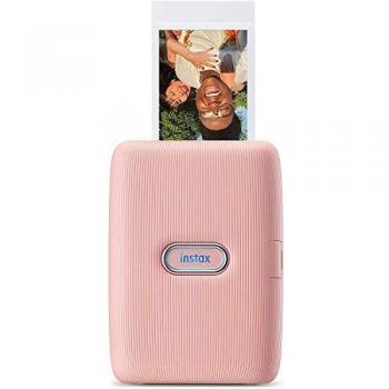 Fujifilm Instax Mini Link Stampante Fotografica a Sviluppo Istantaneo per Smartphone, Connessione Bluetooth tra Stampante ed App Dedicata, Foto Formato mini 62x46mm, Blu (Dusky Pink)