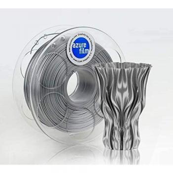 AzureFilm PLA Setoso Argento, 1,75mm (1 kg)