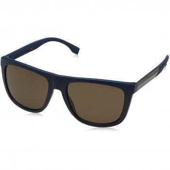 Hugo Boss BOSS 0834/S SP HWQ Gafas de sol Unisex-Adulto, Azul (Bluette Crbnblue/Bronze Pz), 56