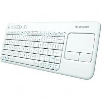 Logitech K400 Touch AZERTY Bianco