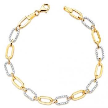 Oro Bicolor Circonita Elegance