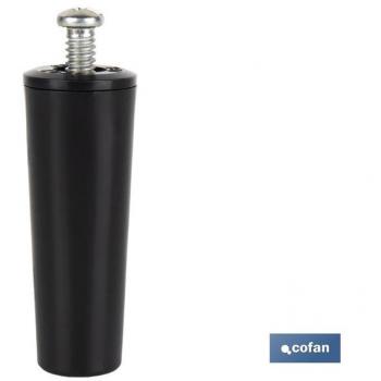 Tope de persiana en PVC de 60 mm con tornillo M6