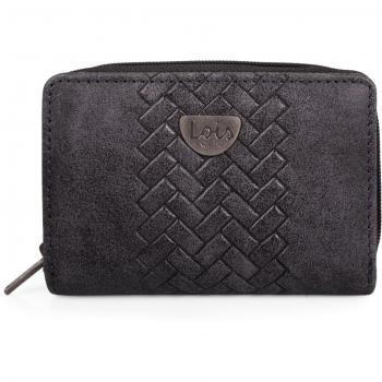 Monedero Billetero de piel Lois 47727 Color Negro