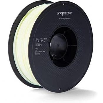Snapmaker PLA Verde Luminoso al Buio, 1,75 mm / 1000 g