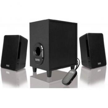 Set di altoparlanti Sweex 2.1 da 80 W, Nero